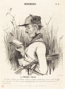 Der Pariser Jäger von Honoré Daumier