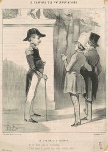 Der Garten der Tuilerien von Honoré Daumier