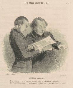 Das illustrierte Rätsel von Honoré Daumier