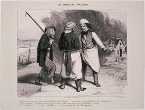 Die Pariser Ruderer - Schau! Ich dachte, wir hätten gerade entdeckt... von Honoré Daumier