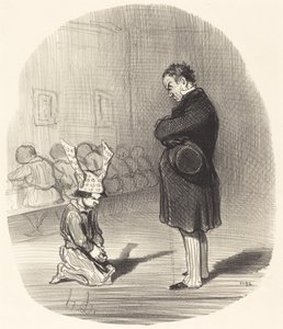 Die Folgen eines Aufstands von Honoré Daumier
