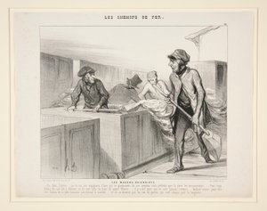 Les wagons-baignoires: Dis donc, Jerome von Honoré Daumier