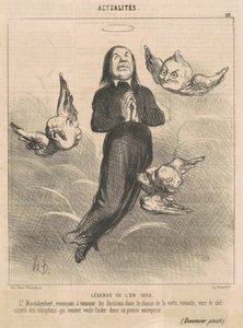 Legende des Jahres 1850 von Honoré Daumier