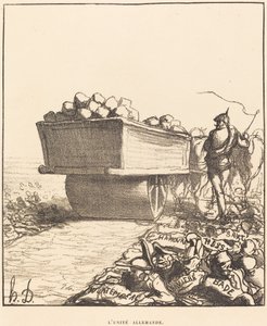 Die deutsche Einheit von Honoré Daumier