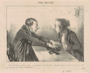 M. Frémouillot, ich erwische Sie, Sie kennen... von Honoré Daumier