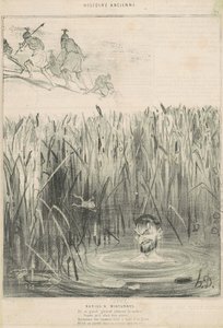 Marius in Minturnae von Honoré Daumier