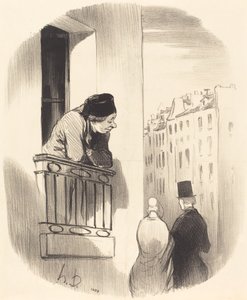 Ich war auch einmal jung... von Honoré Daumier