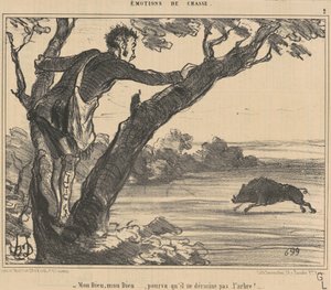 Mein Gott, mein Gott ... hoffentlich ... von Honoré Daumier