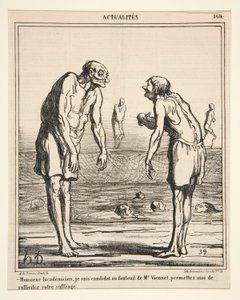 Monsieur l von Honoré Daumier