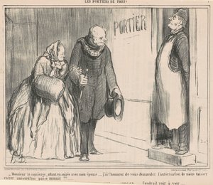 Herr der Hausmeister, auf dem Weg zu einer Abendveranstaltung
