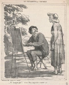 Bewegt euch nicht! ... von Honoré Daumier