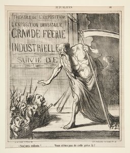 Nein! meine Kinder! von Honoré Daumier
