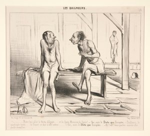 Unser guter Verbündeter der Pascha von Honoré Daumier