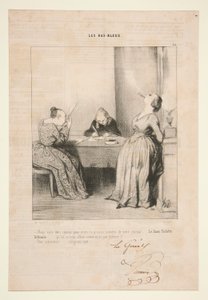 Nous Voila Donc Reunies von Honoré Daumier