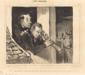 Oh!... absolut wie wenn man dort wäre; die große... von Honoré Daumier