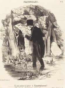 Wohin das Lesen des Constitutionnel führen kann