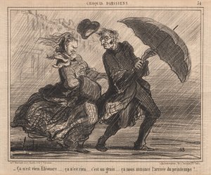 Pariser Skizzen: Es ist nichts, Eleanor von Honoré Daumier