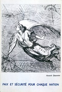 Frieden und Sicherheit für jede Nation von Honoré Daumier