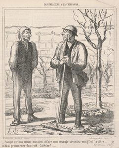 Pisque ca vous amuse ... von Honoré Daumier