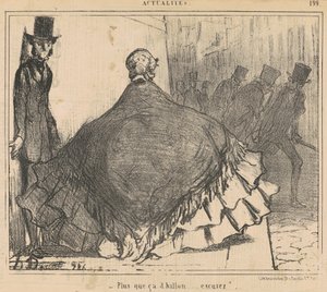 Mehr als das Ballon ... Entschuldigung! ... von Honoré Daumier