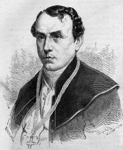 Porträt von Sigismond Felix Felinski (1822-1895), Erzbischof von Warschau (Polen). Gravur in "Le Monde Illustré" Nr. 314 vom 18. April 1863