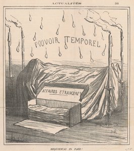 Ruhe in Frieden! von Honoré Daumier