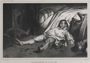 Rue Transnonain, der 15. April, 1834 von Honoré Daumier