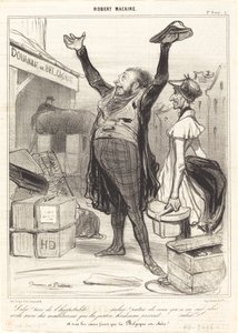 Salut! Land der Gastfreundschaft... von Honoré Daumier