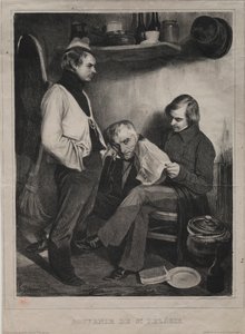 Erinnerung an das Gefängnis von Ste. Pélagie