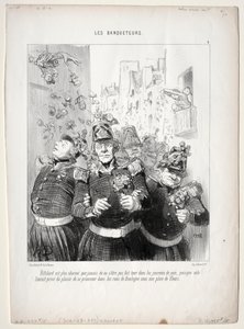 Die Bankettgäste, Platte 4: Rifolard ist bezaubernder denn je..., 1848