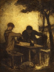 Die Trinker, um 1861