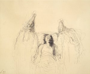 Der eingebildete Kranke von Honoré Daumier