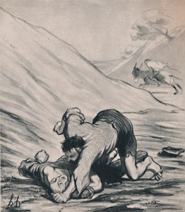 Die Räuber und der Esel, um 1860er, 1946