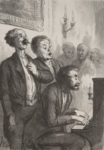 Die Sänger: Die Sänger im Salon