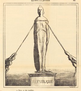 Tirez, das macht Gleichgewicht von Honoré Daumier