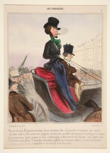 Ein sogenannter Kaufmann, Opfer seiner Opfer von Honoré Daumier