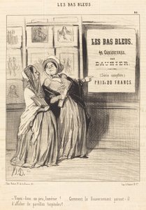Voyez donc un peu, Isménie!... von Honoré Daumier