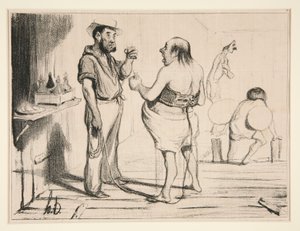 Sehen Sie, Bürger, Sie sind genau in der l von Honoré Daumier