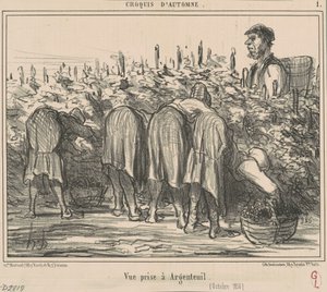 Ansicht aufgenommen in Argenteuil (Oktober 1856)