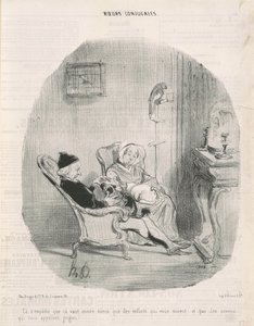 Das hindert nicht, dass es noch besser ist.... von Honoré Daumier