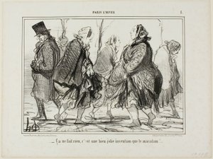 „- Das ist ganz in Ordnung... ist Asphalt nicht eine wunderbare Erfindung?“, Platte 1 aus Paris L