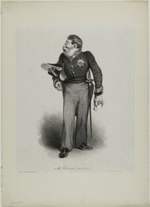 Herr Choiseul, (genannt le Duc), Platte 502 von Honoré Victorin Daumier