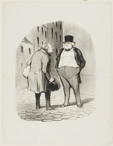 Der Bürger und sein Schneider, Platte 5 aus Les Bons Bourgeois