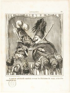 Der neue neapolitanische Narr, Platte 229 aus Actualités