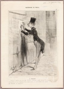 Der Plakatmann, Platte 17 aus Bohémiens de Paris