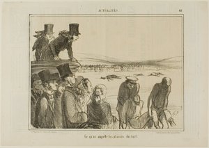 Dies sind die Freuden des Pferderennens, Platte 411 aus Actualités