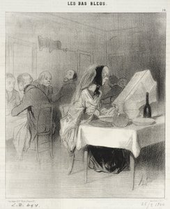 Los!...man hat noch nicht über meinen Roman berichtet... von Honoré Daumier