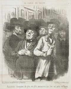 Klassische Amateure...überzeugt... von Honoré Daumier