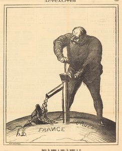 Nach der Blutpumpe, die Goldpumpe von Honoré Daumier
