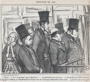 Cristi,... da ist ein Ochse, der gut gemacht ist!..., aus Exposition de 1859, veröffentlicht in Le Charivari, 4. Mai 1859